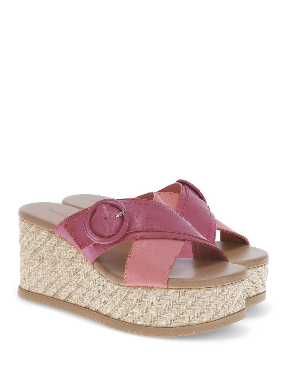 Baretraps Womens Sandals Wedge Pink Punch Sydney Coquette Cottagecore Dainty 6.5